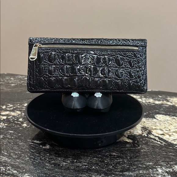 Brahman “Ady” Croc Embossed Wallet - Picture 3 of 9